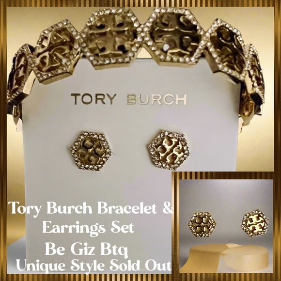 🆕 Authentic Tory Burch Special Promotion Bundle Jewelry Set To Buy Now and Save
